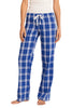 District DT2800 Women's Flannel Plaid Pant