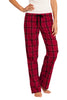 District DT2800 Women's Flannel Plaid Pant