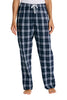 District DT2800 Women's Flannel Plaid Pant
