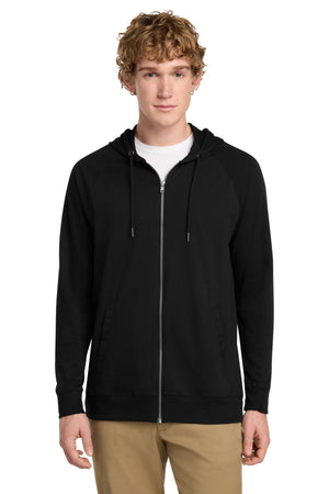 District DT573 Featherweight French Terry Full-Zip Hoodie - 