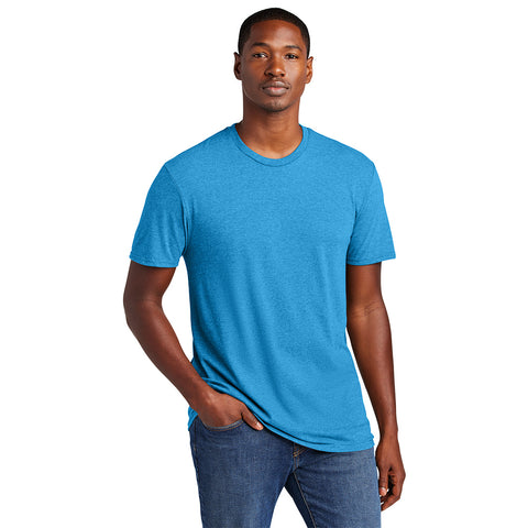District DT6000 Very Important Tee - Heathered Bright Turquoise
