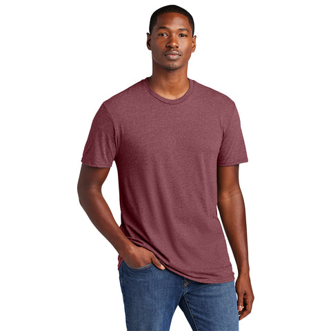 District DT6000 Very Important Tee - Heathered Cardinal