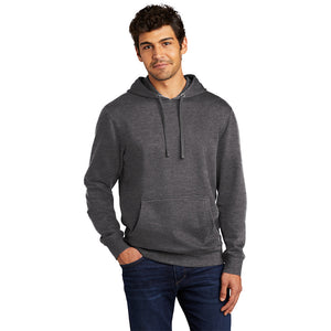 District DT6100 V.I.T. Fleece Hoodie - Heathered Charcoal - 