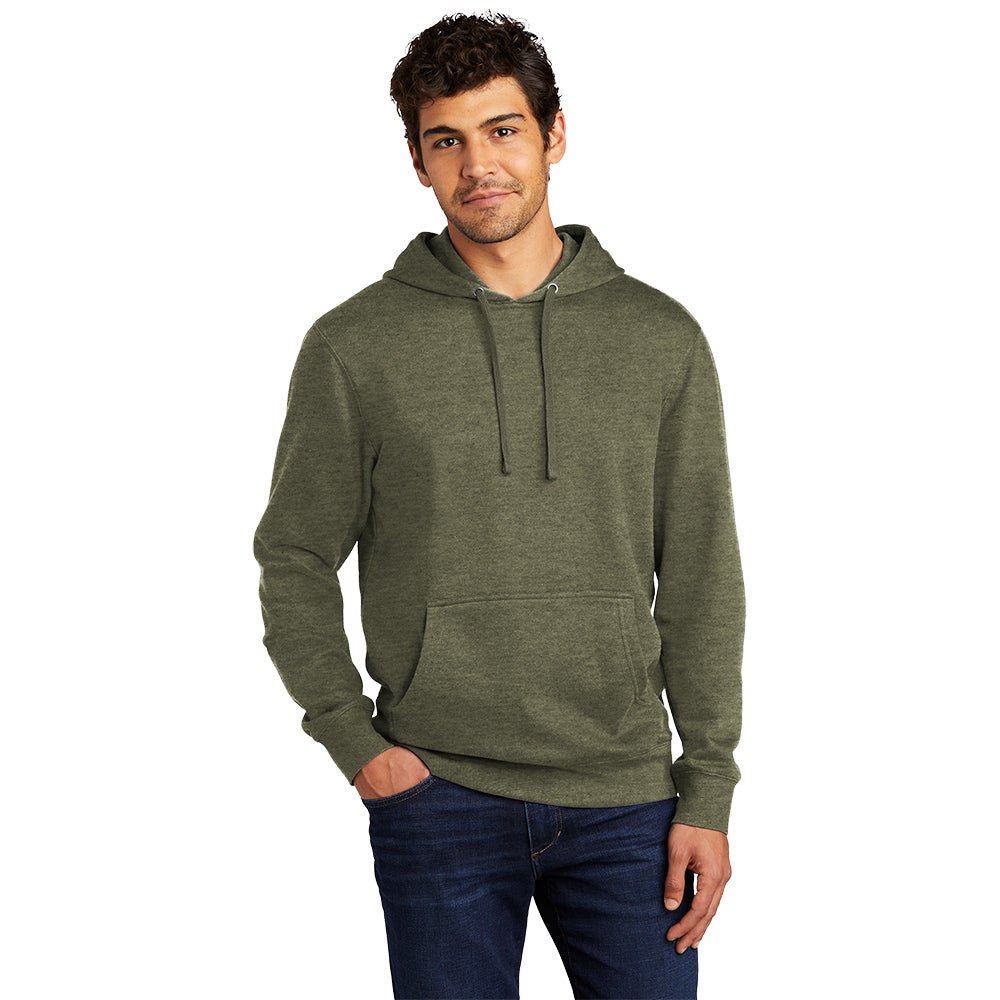 District DT6100 V.I.T. Fleece Hoodie - Heathered Olive – The Park Wholesale