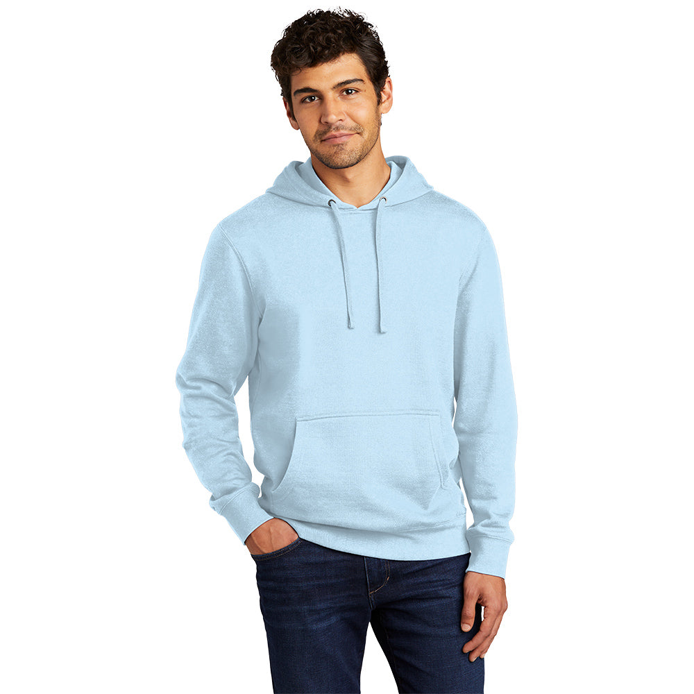 District DT6100 V.I.T. Fleece Hoodie Ice Blue The Park Wholesale