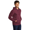 District DT6100 V.I.T. Fleece Hoodie - Plum