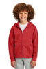 District DT6102Y Youth VIT Fleece Full-Zip Hoodie