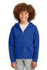 District DT6102Y Youth VIT Fleece Full-Zip Hoodie