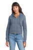 District DT6103 Women's VIT Fleece Full-Zip Hoodie