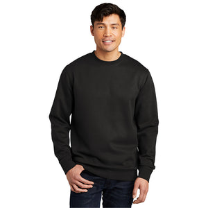 District DT6104 V.I.T. Fleece Crew - Black - 