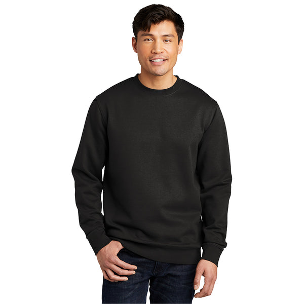 District DT6104 V.I.T. Fleece Crew - Black
