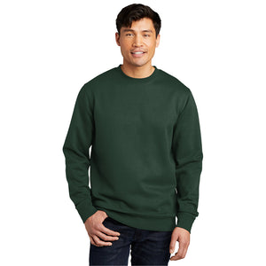 District DT6104 V.I.T. Fleece Crew - Forest Green - 