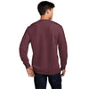 District DT6104 V.I.T. Fleece Crew - Heathered Cardinal
