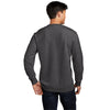 District DT6104 V.I.T. Fleece Crew - Heathered Charcoal