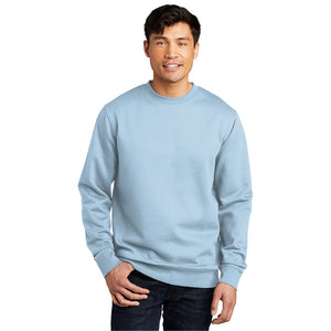 District DT6104 V.I.T. Fleece Crew - Ice Blue - 