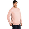 District DT6104 V.I.T. Fleece Crew - Rosewater Pink