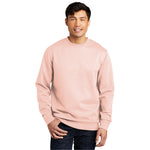 District DT6104 V.I.T. Fleece Crew - Rosewater Pink