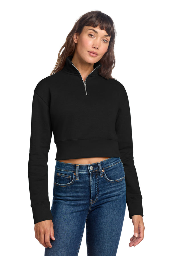 District DT6111 Women's VIT Fleece 1/2-Zip
