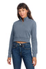 District DT6111 Women's VIT Fleece 1/2-Zip