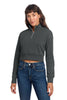 District DT6111 Women's VIT Fleece 1/2-Zip