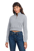 District DT6111 Women's VIT Fleece 1/2-Zip