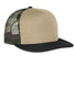 District DT624 Flat Bill Snapback Trucker Cap