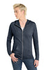 District DT665 Women's Medal Full-Zip Hoodie