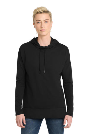 District DT671 Women's Featherweight French Terry Hoodie - 