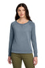 District DT672 Women's Featherweight French Terry Long Sleeve Crewneck