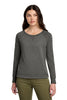 District DT672 Women's Featherweight French Terry Long Sleeve Crewneck