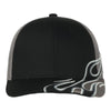 Outdoor Cap SKRRT-01 Flame Embroidery Mesh Back Cap