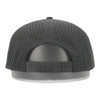 10 10 Hats R615 Black 5 Panel Rope Hat