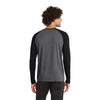 Sport-Tek ST400LS PosiCharge Long Sleeve Tri-Blend Wicking Raglan Tee