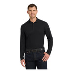 Port Authority K100LS Long Sleeve Core Classic Pique Polo