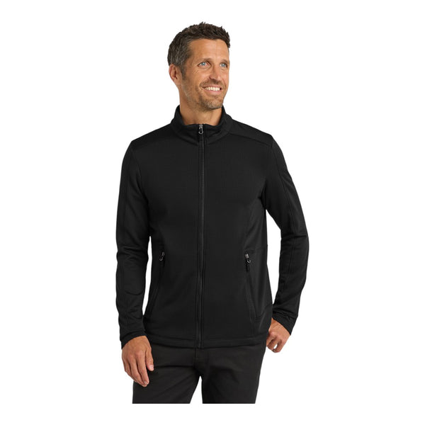 Port Authority F239 Grid Fleece Jacket
