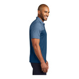 Port Authority K831 Fine Pique Blend Blocked Polo
