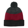 Port Authority C979 Cozy Striped Pom Beanie