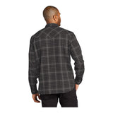 Port Authority W672 Long Sleeve Ombre Plaid Shirt