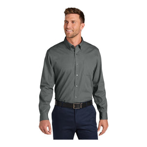 Port Authority W816 Long Sleeve Nailhead Easy Care Shirt - 