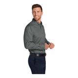 Port Authority W816 Long Sleeve Nailhead Easy Care Shirt