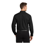 Port Authority W100 Long Sleeve Carefree Poplin Shirt