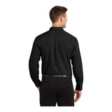 Port Authority W100 Long Sleeve Carefree Poplin Shirt