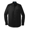 Port Authority W100 Long Sleeve Carefree Poplin Shirt