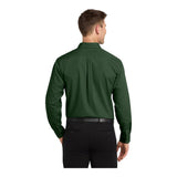 Port Authority W100 Long Sleeve Carefree Poplin Shirt