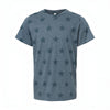 Code Five2229 Youth Star Print Tee