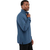 Elevate TM18312 Men's HUDSON Eco Knit Quarter Zip Ribbed Sweater