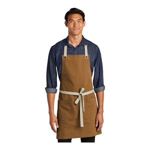 Port Authority A815 Canvas Full-Length Two-Pocket Apron - 