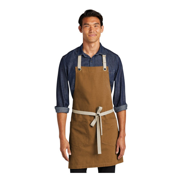 Port Authority A815 Canvas Full-Length Two-Pocket Apron