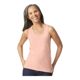 Gildan 64220LCVC Women's Softstyle CVC Racerback Tank Top