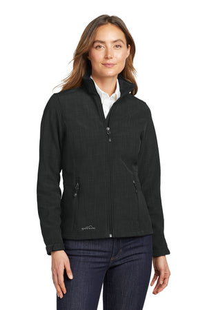 Eddie Bauer EB533 Women's Shaded Crosshatch Soft Shell Jacket - 